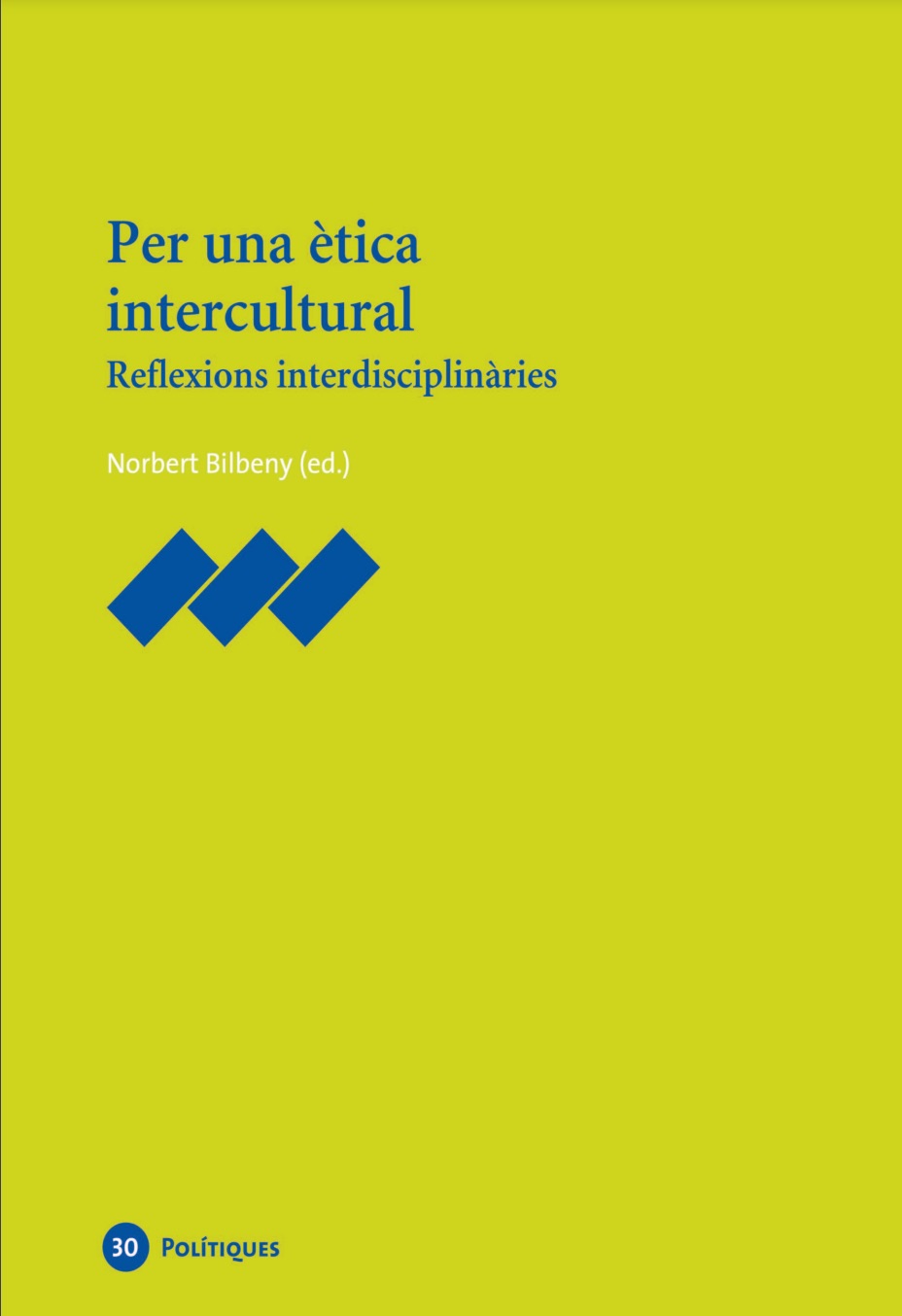 Cover of the book “Per una ètica intercultural” by Norbert Bilbeny